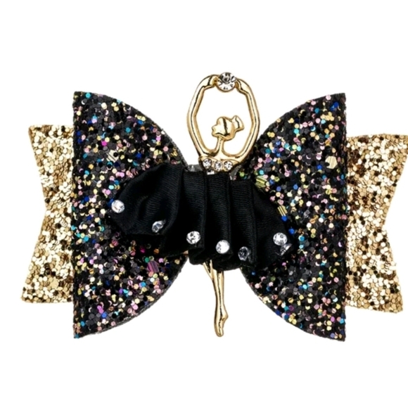 Princess Ballerina Hair Ribbon Hair Barrettes Ballerina Hair Clip Kids - Picture 3 of 4